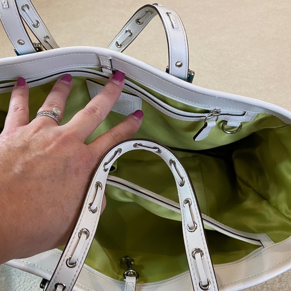 Brand New Vintage Suede Coach Bag Limited Edition - Picture 7 of 9